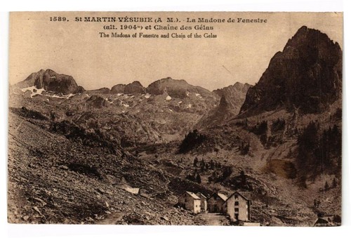 Cpa martin vésubie la - st-martin-vÉsubie,