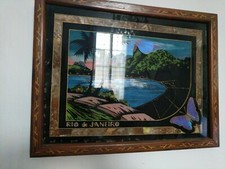 Tableau ancien ailes de papillon