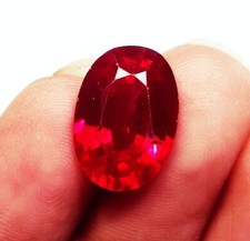 Naturel Rubis Rouge Forme