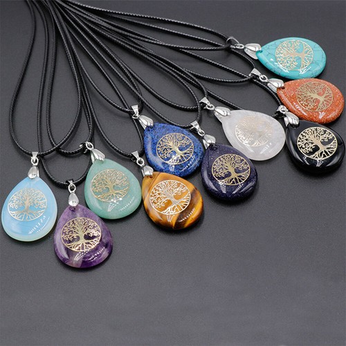 Collier pendentif goutte - collier,