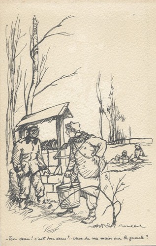 Cpa illustrateur poulbot - 14-18,