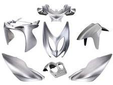 Kit 7 carénages gris mat MBK