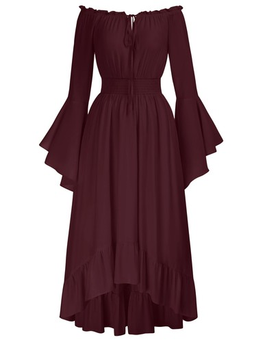 Robe longue femme - longue, médiévale