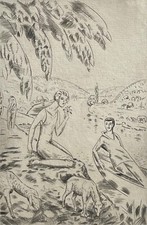 Paul Émile COLIN (1867-1949)  École de Pont-Aven Le bouquet