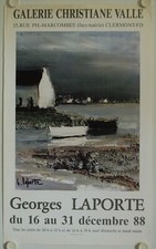Affiche GEORGES LAPORTE 1988
