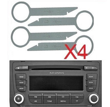 4 Clés clef extraction autoradio démontage audi Symphony audi a3 AUDI a4 tt