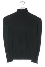 ZARA Pull-over à col roulé Dames Pull T EU 36 noir style décontracté