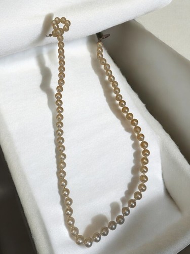Collier vintage perles