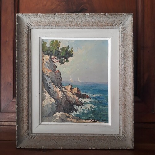 Huile sur panneau - sur, fortuné