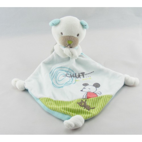 Doudou ours mouchoir chut - doudou,