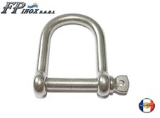 Manille droite inox - droite,