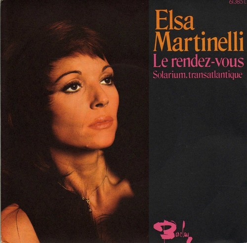Elsa martinelli rendez vous - martinelli, rendez-vous