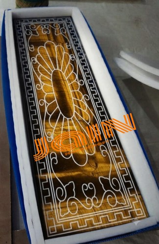 Black marble table top - black,