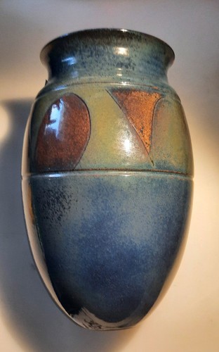 Vintage art deco vase terre - vintage,