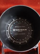 Ancien Sondeur marine à Éclats NAVIGAIR TYPE 801 JAPAN. Sonar vintage (80').