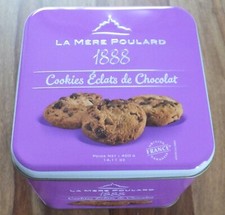 Boîte publicitaire biscuits