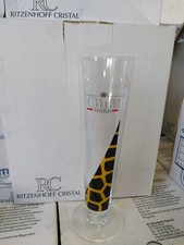 Lot de 6 verres bière giraf