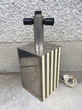 Lampe design 70 chrome plastique lamp