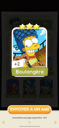 Boulangère carte monopoly - /,