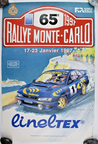 Affiche originale 65e rallye - originale,