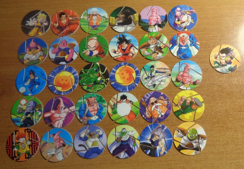 Pogs dbz 20 005 lot - pogs, h-dbz-ch-20