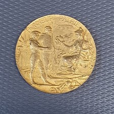 médaille en bronze doré Honneur Patrie #60