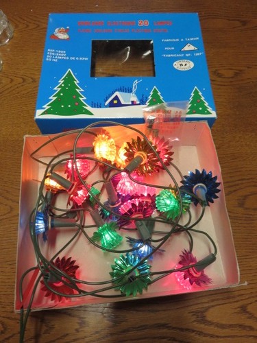 Guirlande clignotante sapin - , de
