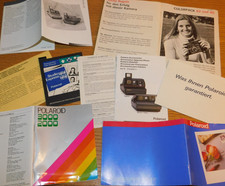 4 NOTICE manuel POLAROID 3000 2000-82-84 impulse AF pub PUBLICITE appareil photo