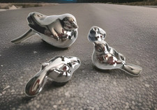 4 figurines oiseaux en