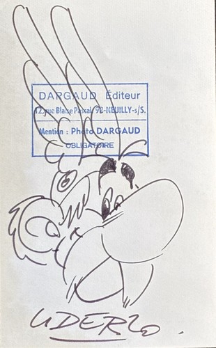 Albert uderzo dessin - albert,