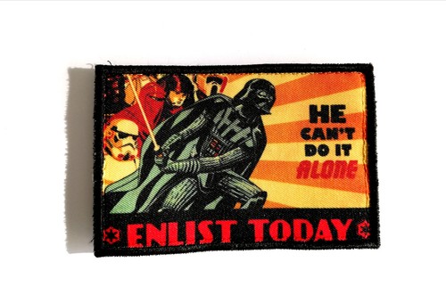 Patch morale 5x8cm - patch,