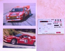 LANCIA RALLYE 037 TOUR DE CORSE 1983 FRANCIS SERPAGGI DECALS 1/43
