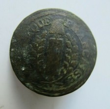 bouton RÉVOLUTION RÉVOLUTIONNAIRE république française BRONZE 23 mm diamètre