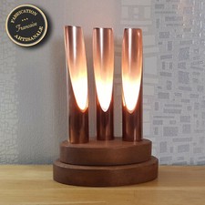 Lampe artisanale tritube en