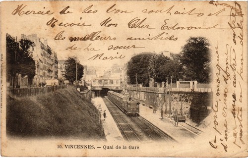 Cpa vincennes biplan farman - vincennes,