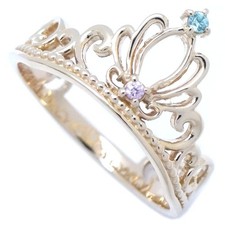 Bague tourmaline motif