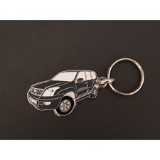 Porte clés profil toyota - toyota, land
