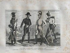 GRAVURE ALLEMAGNE   " COSTUMES