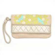 Vera Bradley Gold Beige Vines