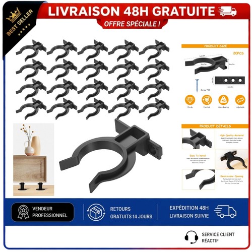 Clips fixation plinthe - de,