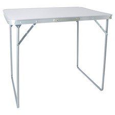 1x Blanc 80cm x 60cm Table de