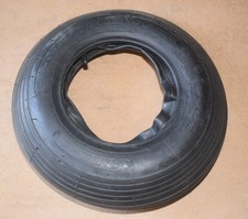 1 pneu + chambre à air dimensions 4.00-8 KRAMP profil T510 pour brouette neuf