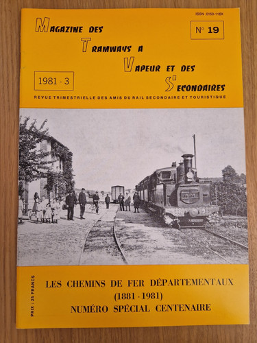 Magazine des tramways - des, à
