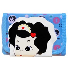 portefeuille porte monnaie ENFANT fille fillette coeurs Jaune ou bleu