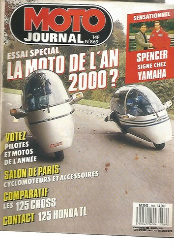 Moto journal 869 salon - journal,