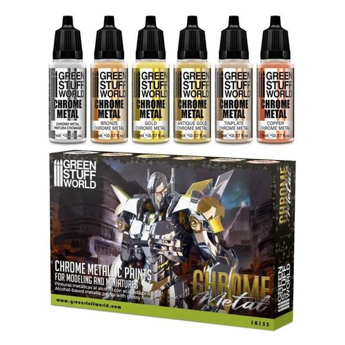 Set peinture chrome - set,
