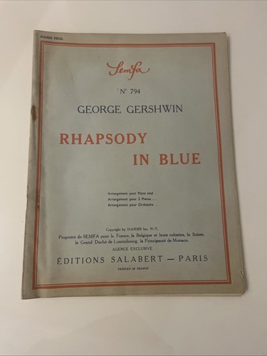 Partition ancienne pour piano - partition,
