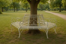 Biscottini Banc Avec Arbre En