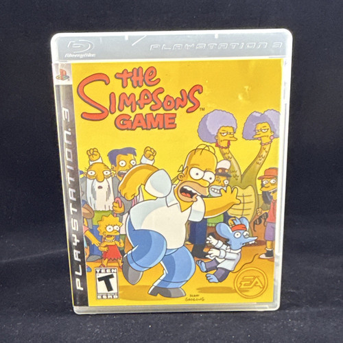The simpsons game - game, ps3