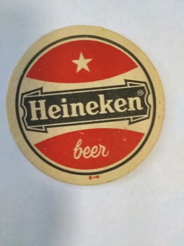 Heineken beer cardboard - heineken,